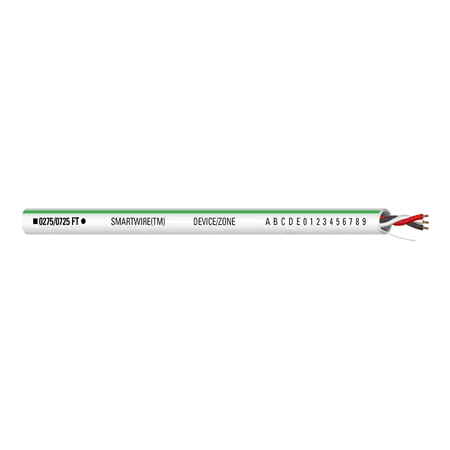 002376-1000: BRT SENSOR, 18/3 Conductor Bare Copper, Non-Shielded Plenum UL Listed, Jacket White with Green Stripe, Motion Sensor 1000' Box Authentic