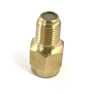 Deal PSN-B-E-25: 1/4" Brass Water / Light Oil Snubber