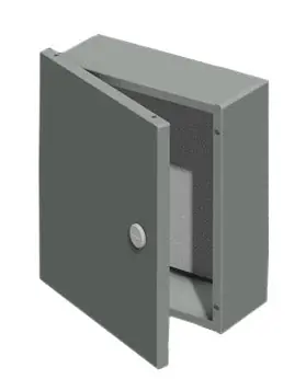 1100 101006NOIP: Nema 1 Enclosure 10" x 10" x 6" 1/4 turn coin lock Buy Direct