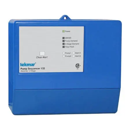 132-TEK: Pump Sequencing Controller Standby 2 stage Direct From Manufacturer