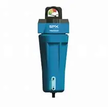 HF5-12-4DGL: 1/2" npt, 20 scfm flow at 100 PSI, High Efficiency Oil Removal Filter (Element Grade 5) with Internal Automatic Drain, Differential Pressure Top Rated