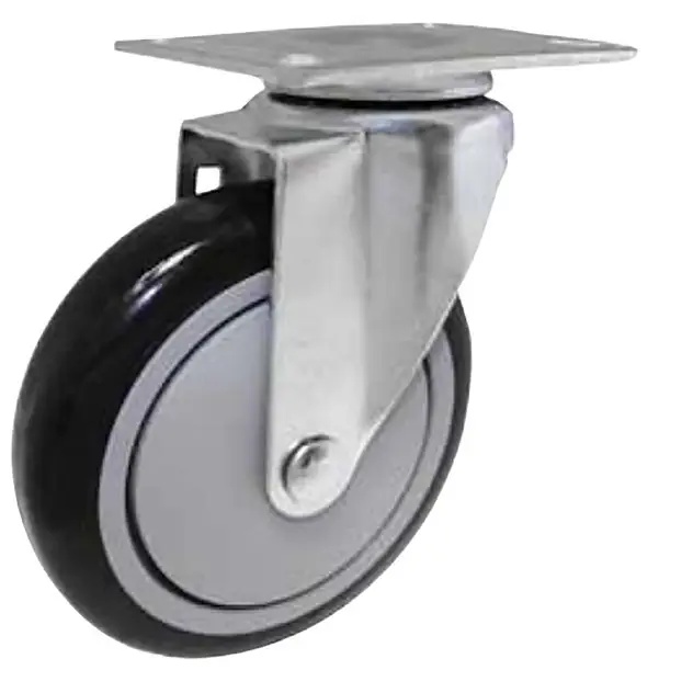 3.1/2IN SWIVEL LT DUTY POLY WHEEL CASTER Popular